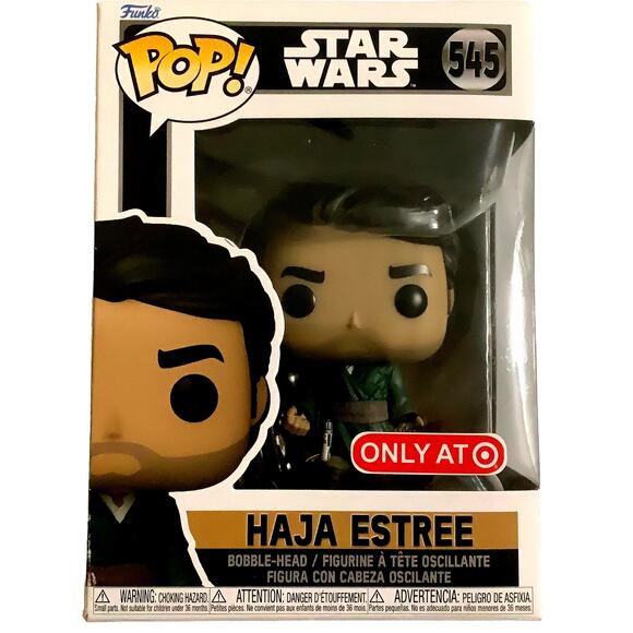 Funko POP! Star Wars Haja Estree No.545  FAC-046670-22140 Target Exclusive - Picture 1 of 6